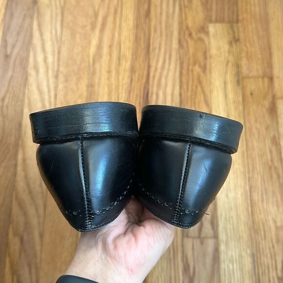 Allen Edmonds Astor Tassel Loafers Black Leather Slip On Dress Shoes Men’s 11 main image 9